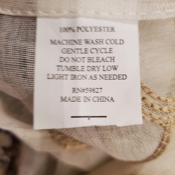 Sheer grommet panel pairs - Picture 3 of 3